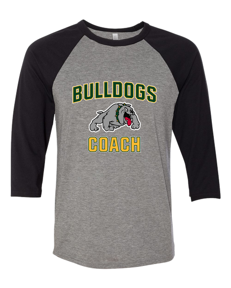 Whitefish Bulldogs Coach Women's Baseball T-Shirt