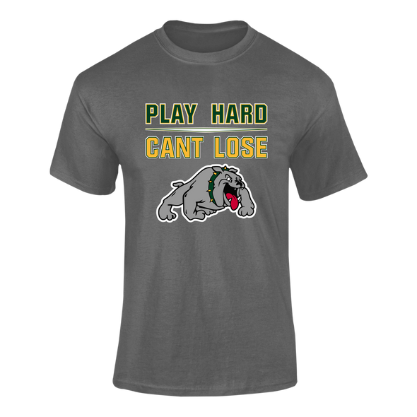 Whitefish Bulldogs Play Hard, Can't Lose Men's SS T-Shirt