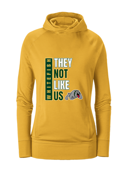 Whitefish Bulldogs They Not Like Us #1 Women's Hoodie