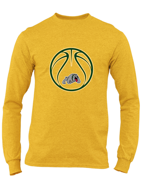 Whitefish Bulldogs Basketball #2 Men's LS T-Shirt