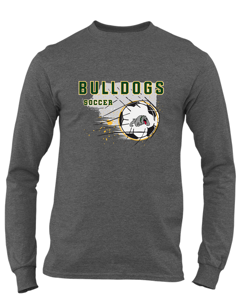 Whitefish Bulldogs Soccer #2 Men's LS T-Shirt