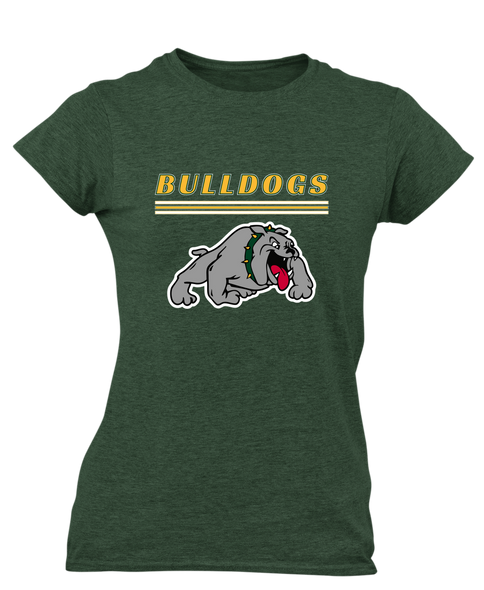 Whitefish Bulldogs Mascot #8 Women's Premium SS T-Shirt