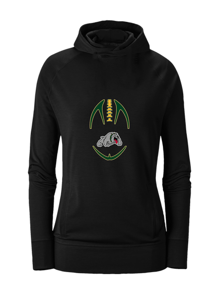 Whitefish Bulldogs Football #4 Women's Hoodie