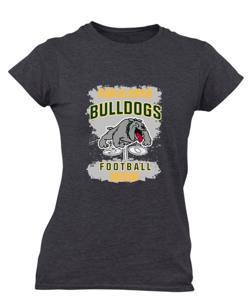 Whitefish Bulldogs Football #6 Women's Premium SS T-Shirt