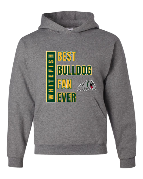 Whitefish Bulldogs Best Bulldog Fan Men's Premium Hoodie