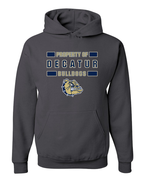 Decatur Bulldogs Property Of Men's Premium Hoodie