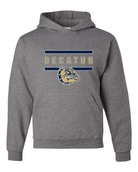 Decatur Bulldogs Mascot #4 Men's Premium Hoodie