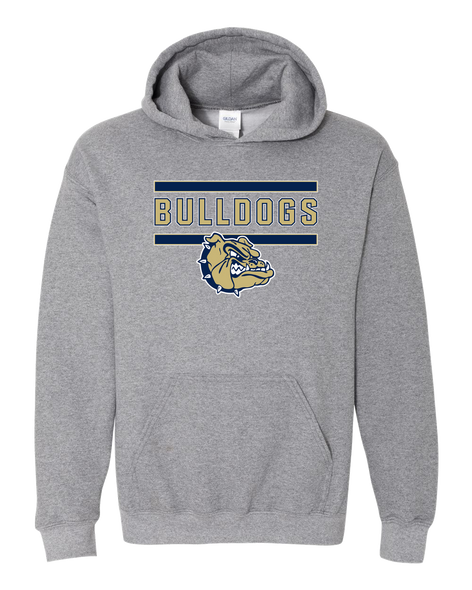 Decatur Bulldogs Mascot #5 Men's Hoodie