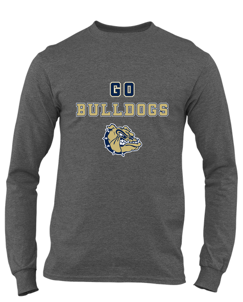 Decatur Bulldogs Go Team Men's LS T-Shirt