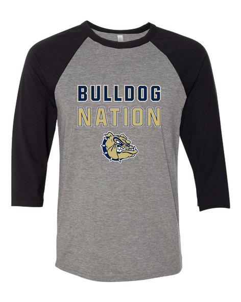 Decatur Bulldogs Nation #2 Men's Baseball T-Shirt