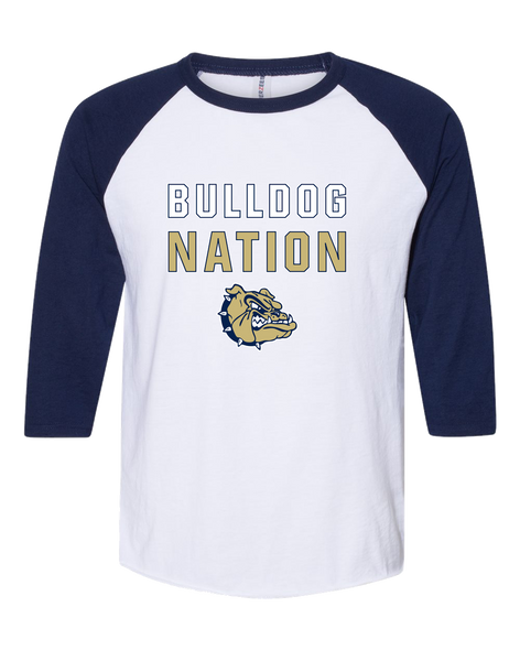 Decatur Bulldogs Nation #2 Men's Baseball T-Shirt