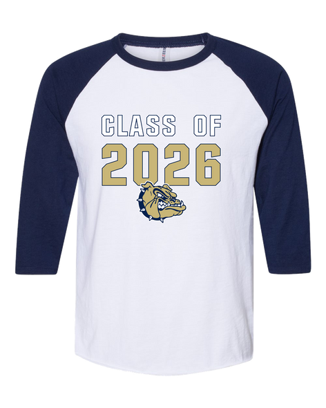 Decatur Bulldogs Class of 2026 Men's Baseball T-Shirt