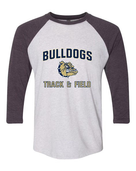 Decatur Bulldogs Track & Field Men's Baseball T-Shirt