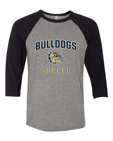 Decatur Bulldogs Soccer #1 Women's Baseball T-Shirt
