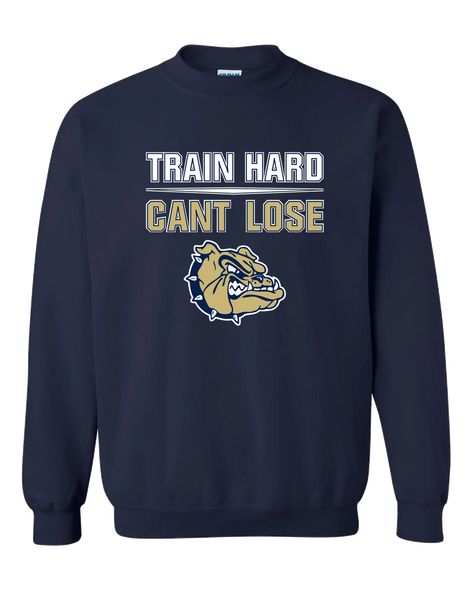 Decatur Bulldogs Train Hard, Can't Lose Men's Sweatshirt