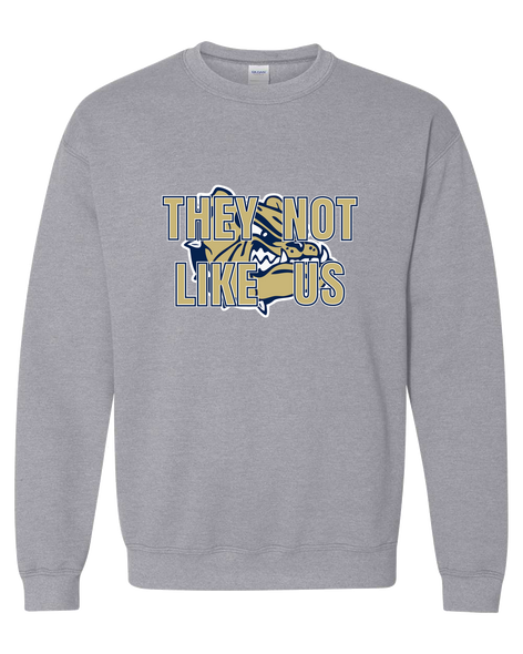 Decatur Bulldogs They Not Like Us #2 Men's Sweatshirt