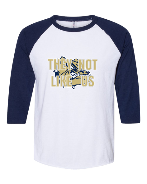 Decatur Bulldogs They Not Like Us #2 Women's Baseball T-Shirt