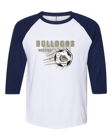 Decatur Bulldogs Soccer #2 Women's Baseball T-Shirt
