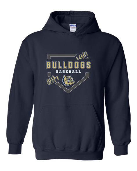 Decatur Bulldogs Baseball #2 Men's Hoodie