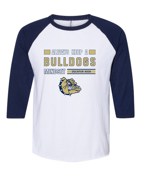 Decatur Bulldogs Mindset Women's Baseball T-Shirt