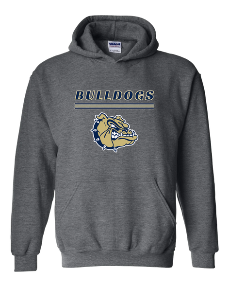 Decatur Bulldogs Mascot #8 Men's Hoodie