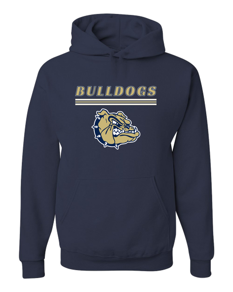 Decatur Bulldogs Mascot #8 Men's Premium Hoodie