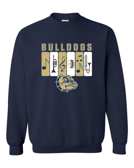 Decatur Bulldogs Band # 2 Men's Sweatshirt
