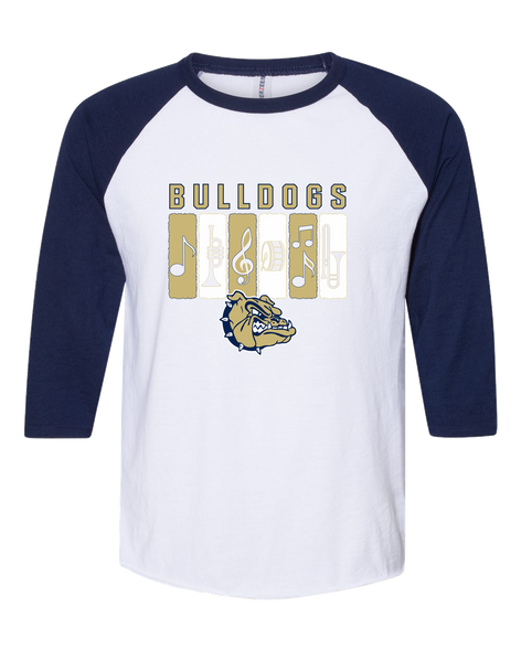 Decatur Bulldogs Band # 2 Women's Baseball T-Shirt