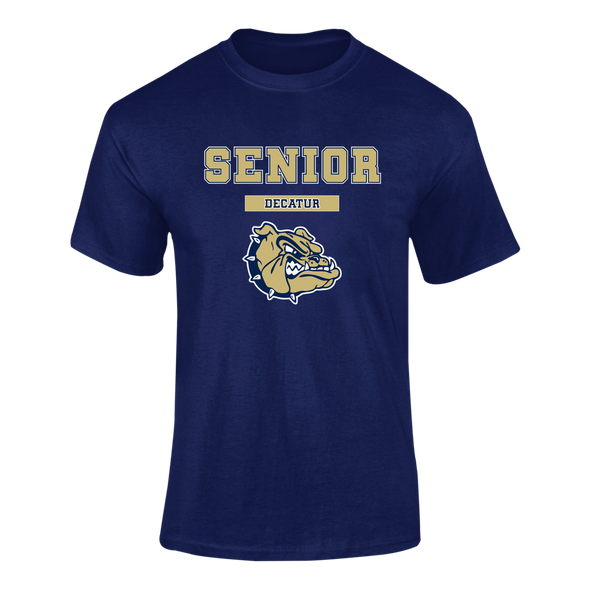 Decatur Bulldogs Senior #2 Men's SS T-Shirt