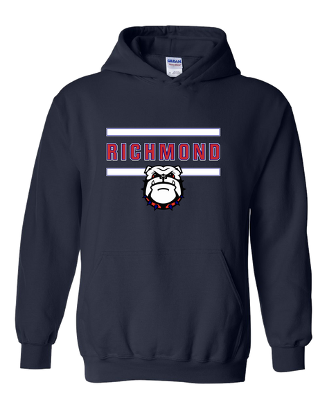 Richmond Bulldogs Mascot #4 Men's Hoodie