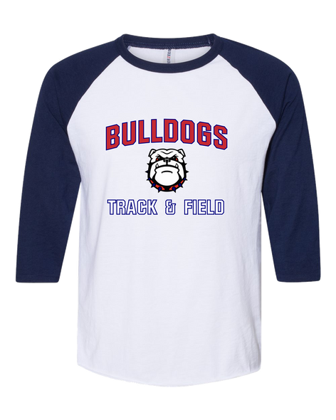 Richmond Bulldogs Track & Field Women's Baseball T-Shirt