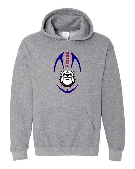 Richmond Bulldogs Football #4 Men's Hoodie