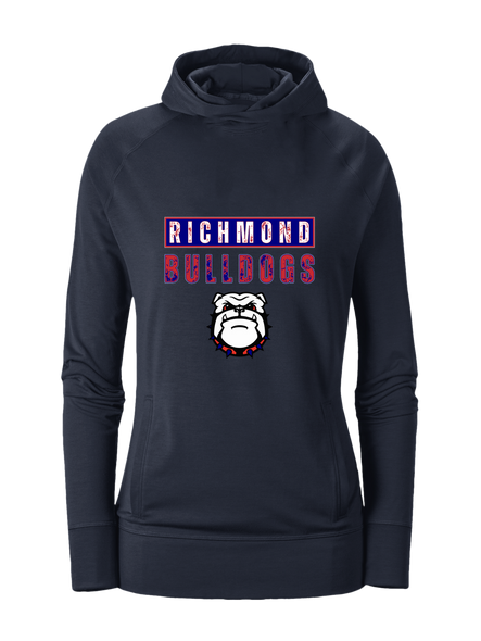 Richmond Bulldogs Mascot #9 Women's Hoodie