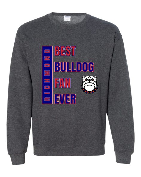 Richmond Bulldogs Best Bulldog Fan Men's Sweatshirt