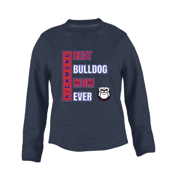 Richmond Bulldogs Best Bulldog Mom Women's Sweatshirt