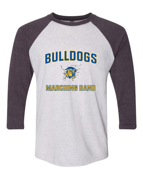 Kingman Bulldogs Marching Band Men's Baseball T-Shirt