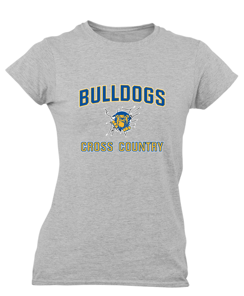 Kingman Bulldogs Cross Country Women's SS T-Shirt