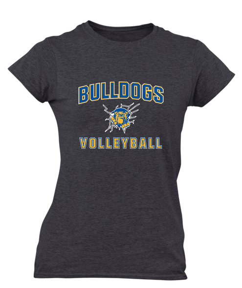 Kingman Bulldogs Volleyball Women's Premium SS T-Shirt