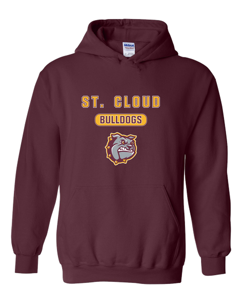 St. Cloud Bulldogs Mascot #3 Men's Hoodie