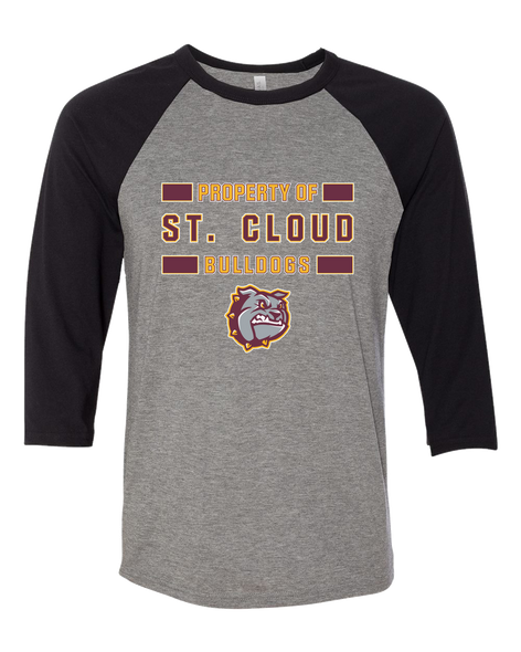 St. Cloud Bulldogs Property Of Women's Baseball T-Shirt
