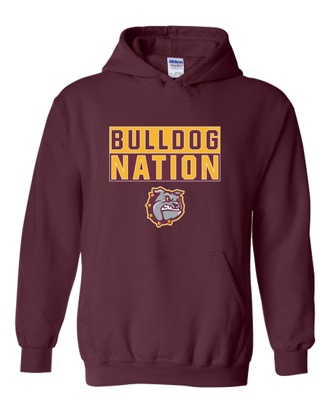 St. Cloud Bulldogs Nation #1 Men's Hoodie