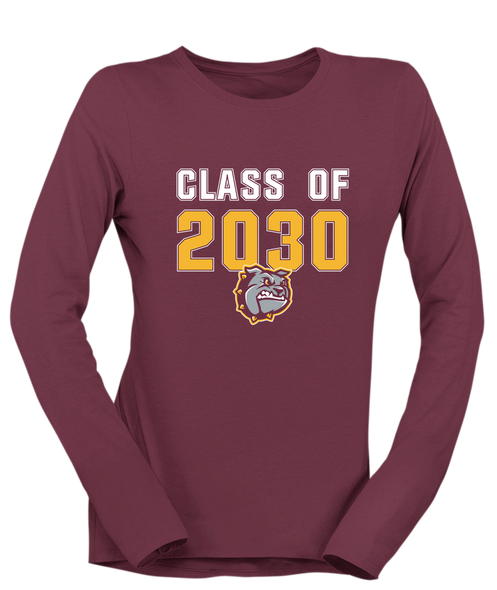 St. Cloud Bulldogs Class of 2030 Women's LS T-Shirt