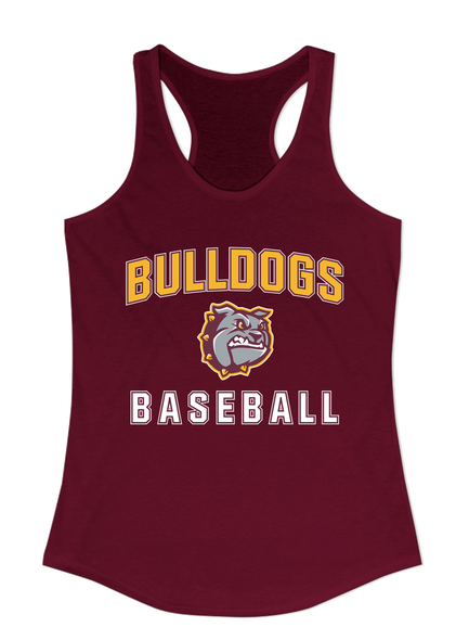 St. Cloud Bulldogs Baseball #1 Women's Tank Top