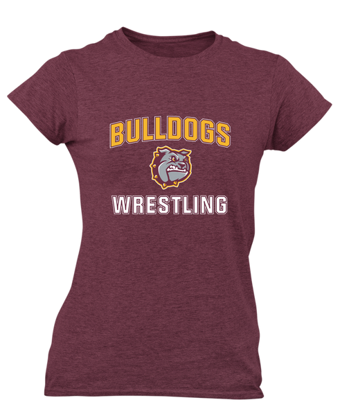 St. Cloud Bulldogs Wrestling Women's SS T-Shirt