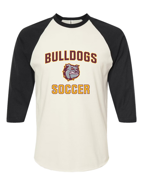 St. Cloud Bulldogs Soccer #1 Men's Baseball T-Shirt