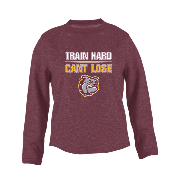 St. Cloud Bulldogs Train Hard, Can't Lose Women's Sweatshirt