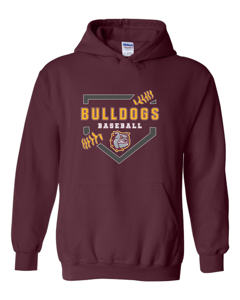 St. Cloud Bulldogs Baseball #2 Men's Hoodie