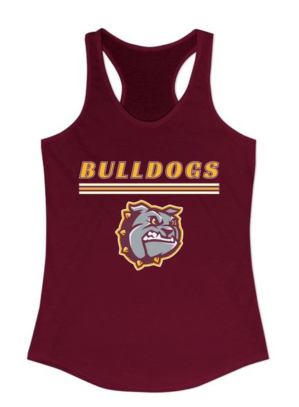 St. Cloud Bulldogs Mascot #8 Women's Tank Top