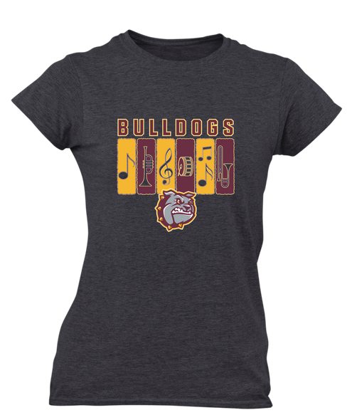 St. Cloud Bulldogs Band # 2 Women's Premium SS T-Shirt
