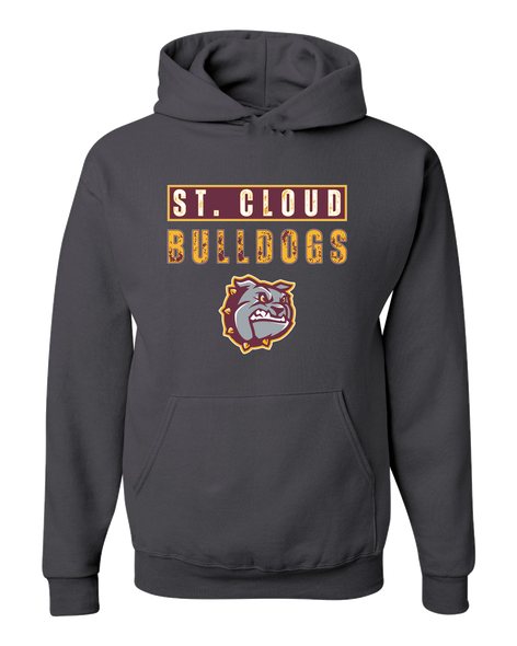 St. Cloud Bulldogs Mascot #9 Men's Premium Hoodie